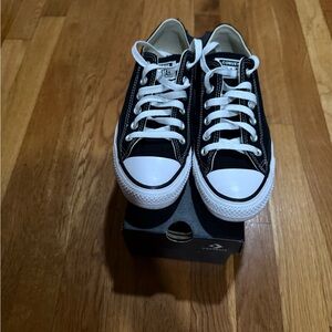 Converse Black and White Low-Top Sneakers